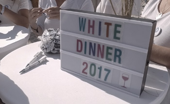 3. White Dinner