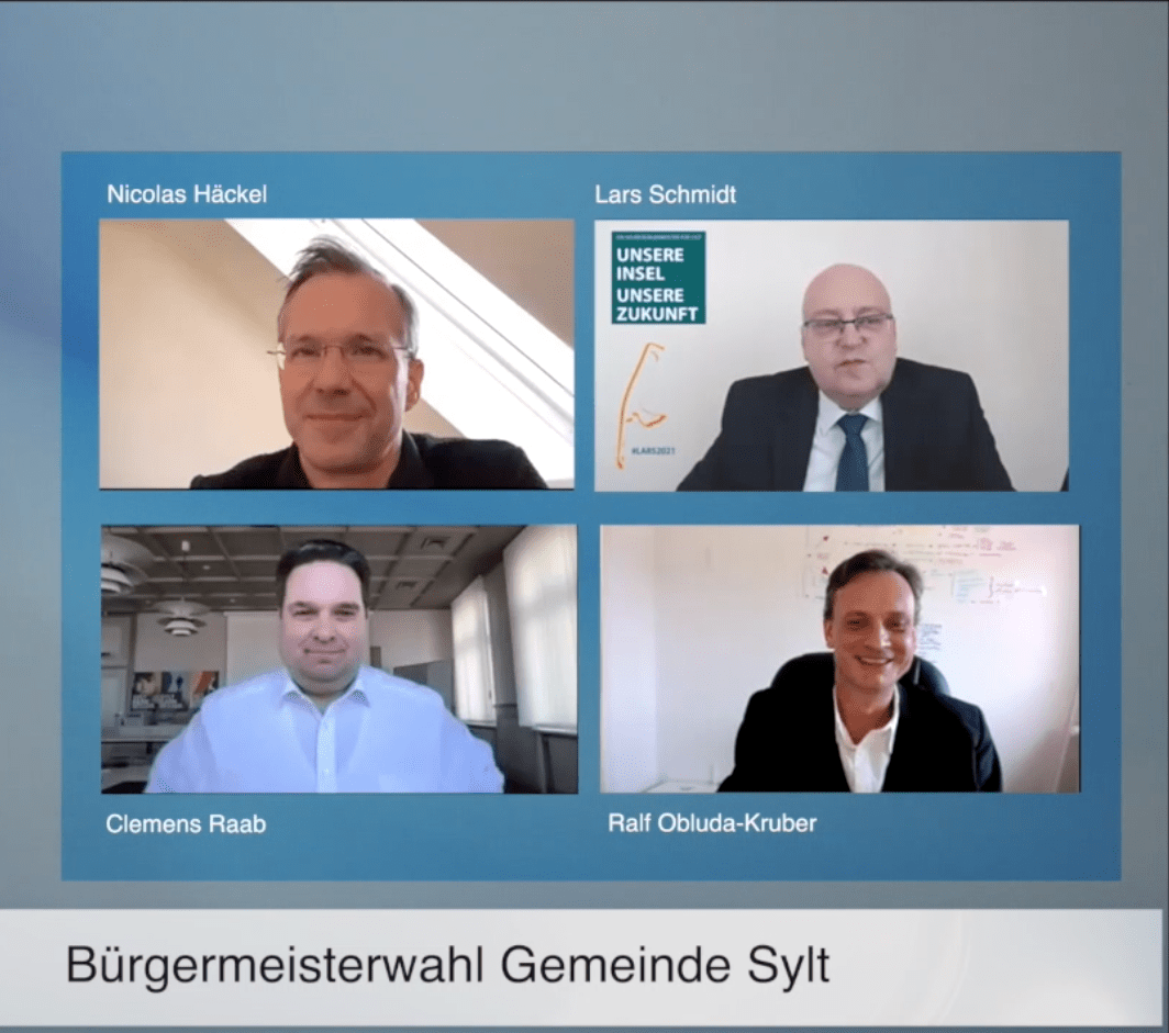 TV-Duell: Was wollen die Bürgermeisterkandidaten für Sylt?