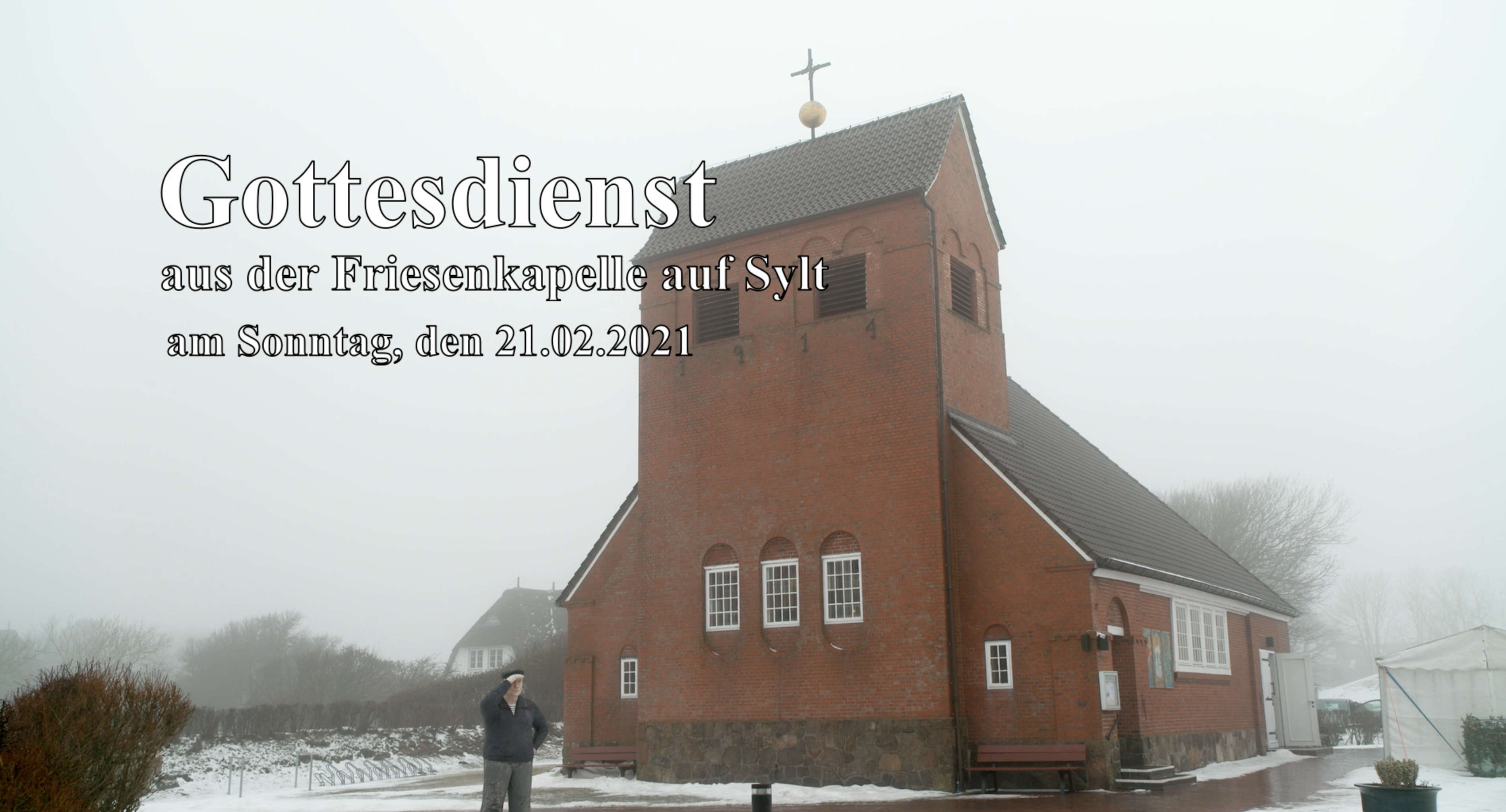 Gottesdienst aus der Friesenkapelle in Wenningstedt