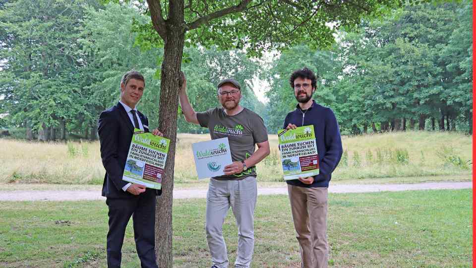 Bäume suchen ein Zuhause mit Familienanschluss Großaktion Baumpatenschaft in Nordfriesland