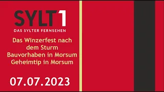 Sylt News von Sylt1 - Das Winzerfest nach dem Sturm, Bauvorhaben & Geheimtip