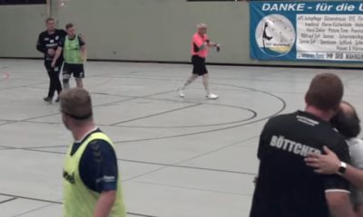 Handball: Tätlichkeit sorgt für Diskussionen und geht viral